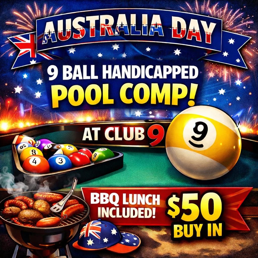 Australia Day 2026 Pool Comp banner image