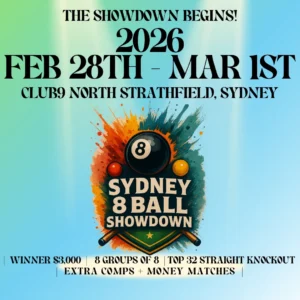 8 Ball Showdown event banner