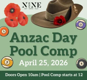Club 9 Anzac Day 2026 Comp Graphic